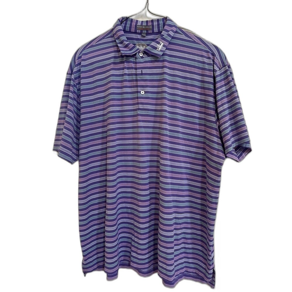 Peter Millar Men’s Summer comfort with Crown On Collar 2x